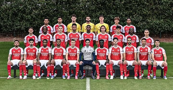 Skuad Arsenal. Foto : Ist