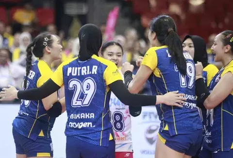 Tim bola voli Jakarta Livin Mandiri. Foto : Ist