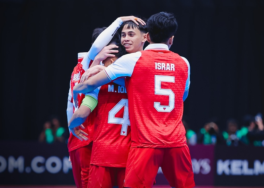 Selebrasi Timnas Indonesia usai cukur Timnas Korea 5-0. Foto : Ist