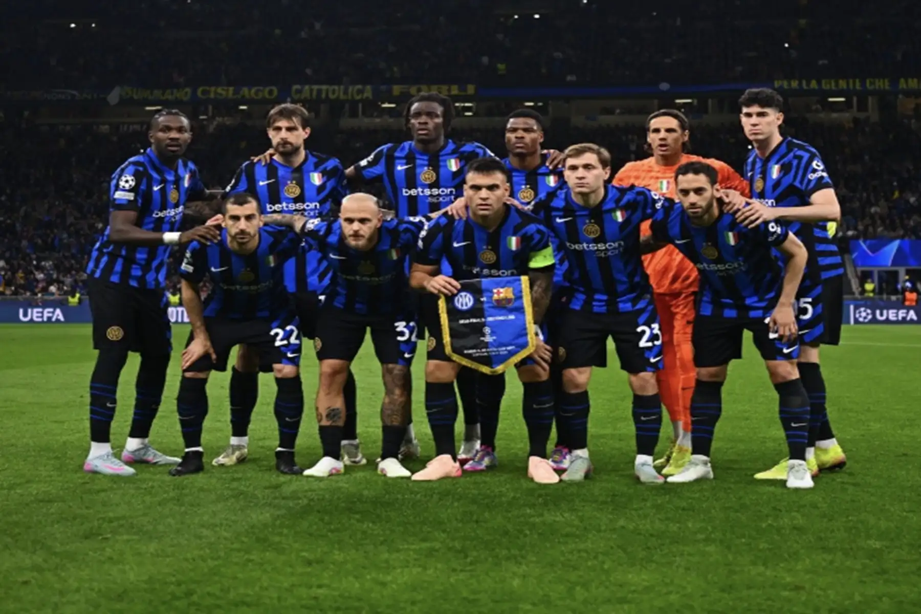 Skuad Inter Milan. Foto : Ist