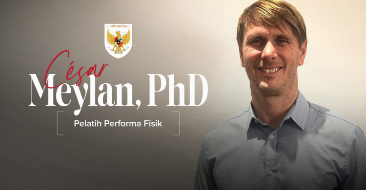 Pelatih fisik Timnas PSSI Cesar Meylan. Foto : Ist