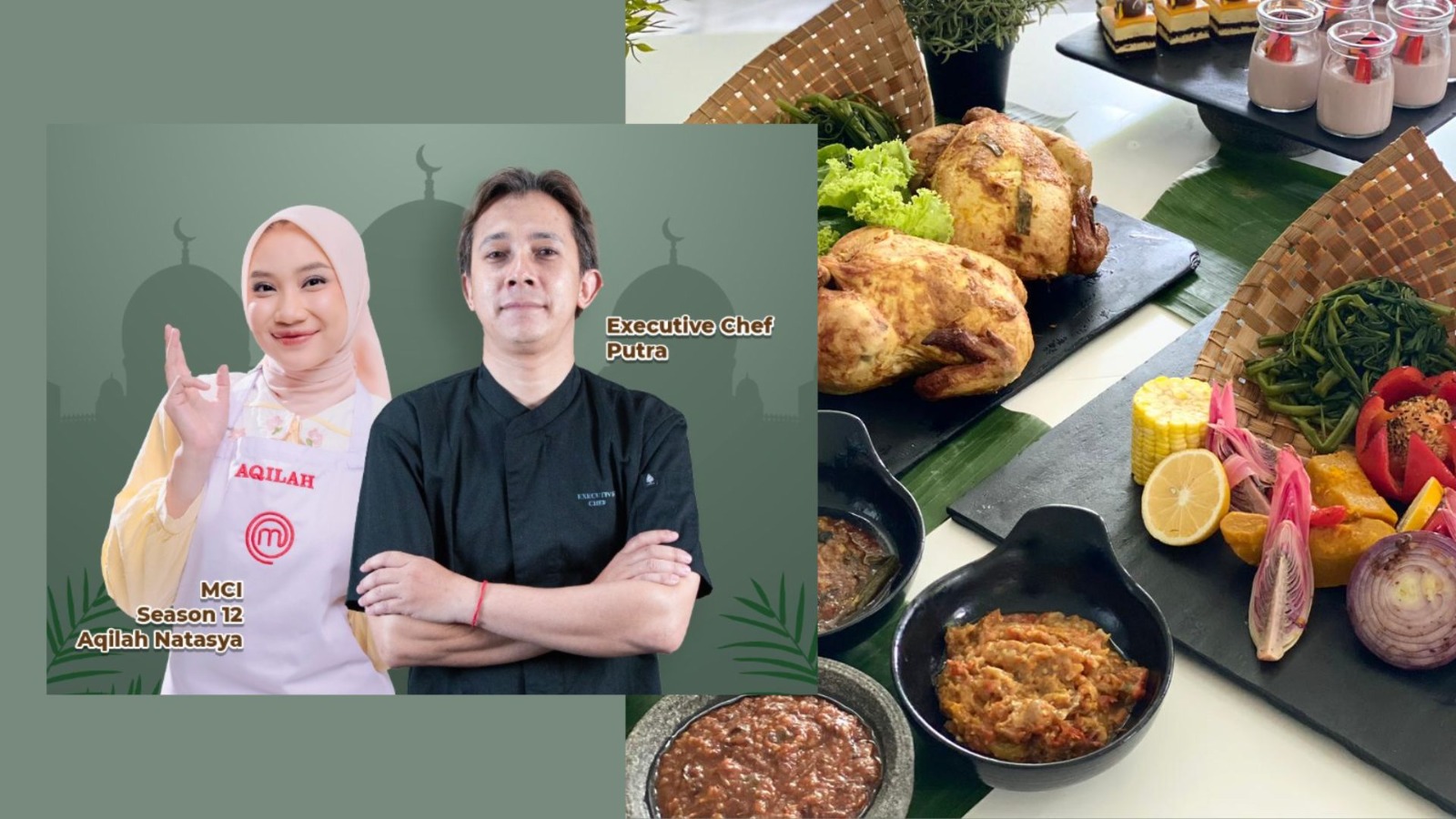 Program iftar Ramadan Mercure Serpong Alam Sutera berkolaborasi dengan Aqilah, MasterChef Indonesia. (Dok. Mercure Serpong Alam Sutera)