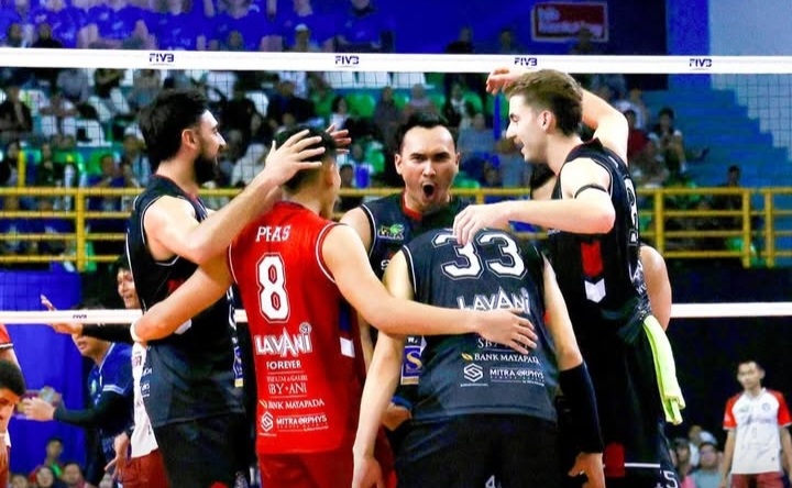 Lavani juara putaran 1 Proliga 2026 Putra. Foto : Ist