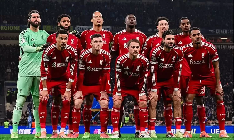 Skuad Liverpool. Foto : Ist