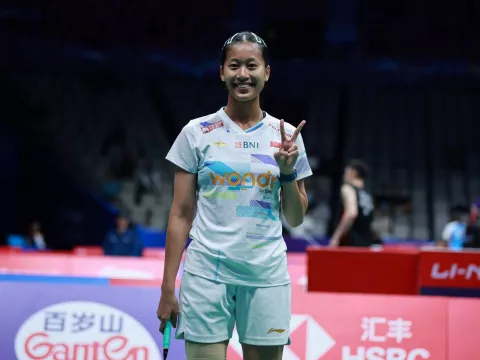 Tunggal putri wakil Indonesia Putri KW. Foto : Ist