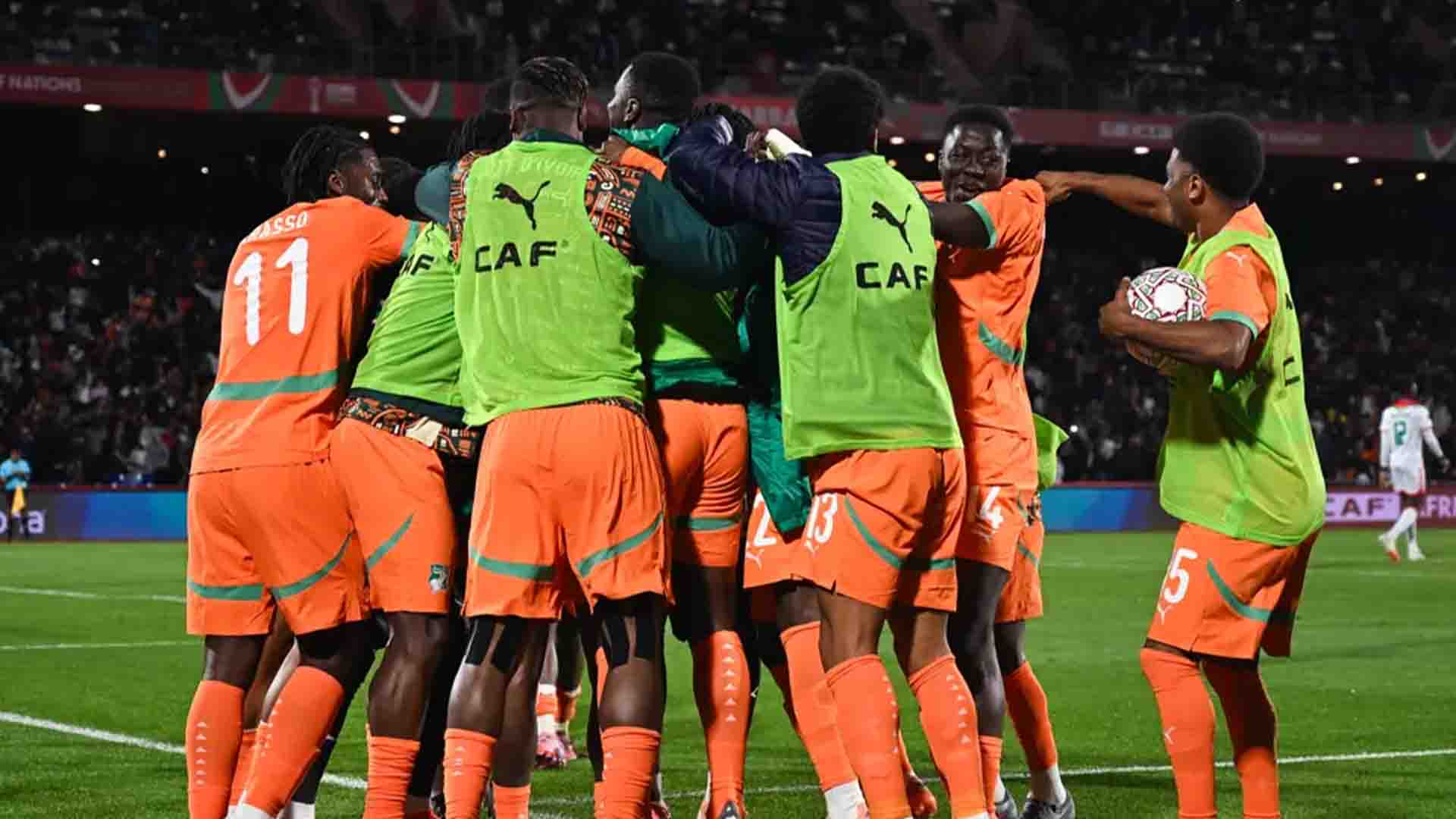 Skyad Pantai Gading siap menghada Mesir di Piala Afrika. Foto : Ist