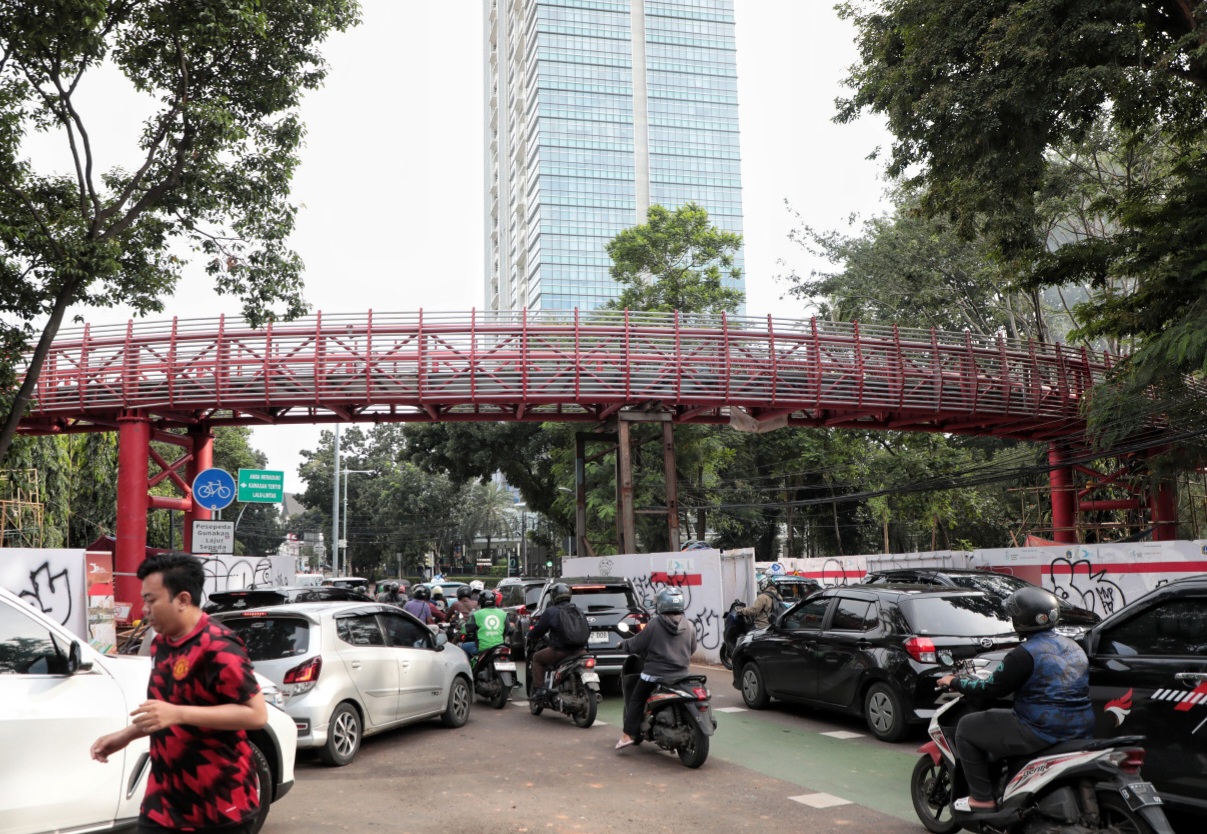 Taman baru di Jakarta Selatan Taman Bendera Pusaka. Foto : Ist