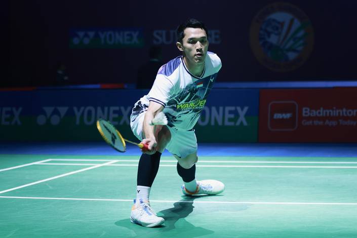 Tunggal putra Indonesia Jonatan Christie. Foto : Ist
