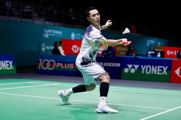 Tunggal putra andalan Indonesia Jonatan Christie. Foto : Ist