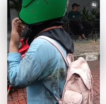 Seorang penyandang disabilitas tunanetra yang mengalami musibah. Foto : Ist