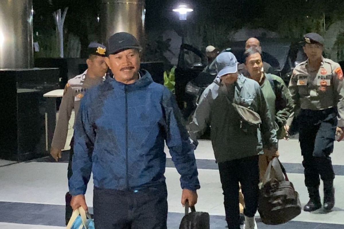 Wali Kota Madiun Maidi saat tiba di KPK. Foto : Ist