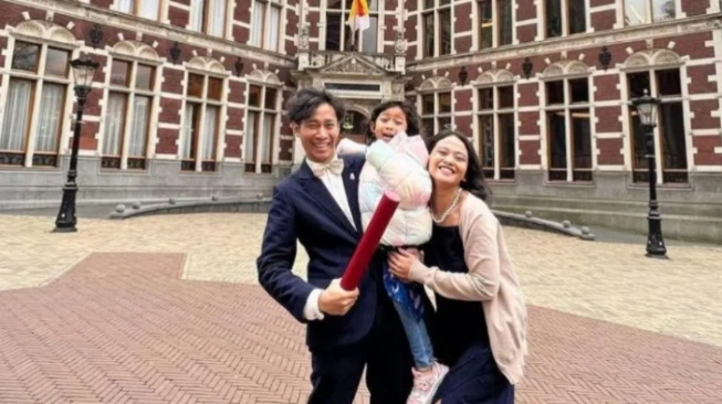 Salah satu penerima bwa siswa LPDP yang sedang Viral Dwi Sasetyaningtyas. Foto :  Ist