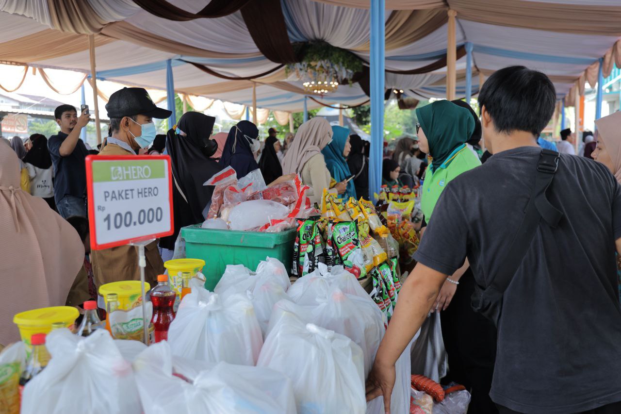 Bazar murah Ramadan Pemkot Tangsel akan digelar serentak di 7 kecamatan. (Dok. Humas Pemkot Tangsel)