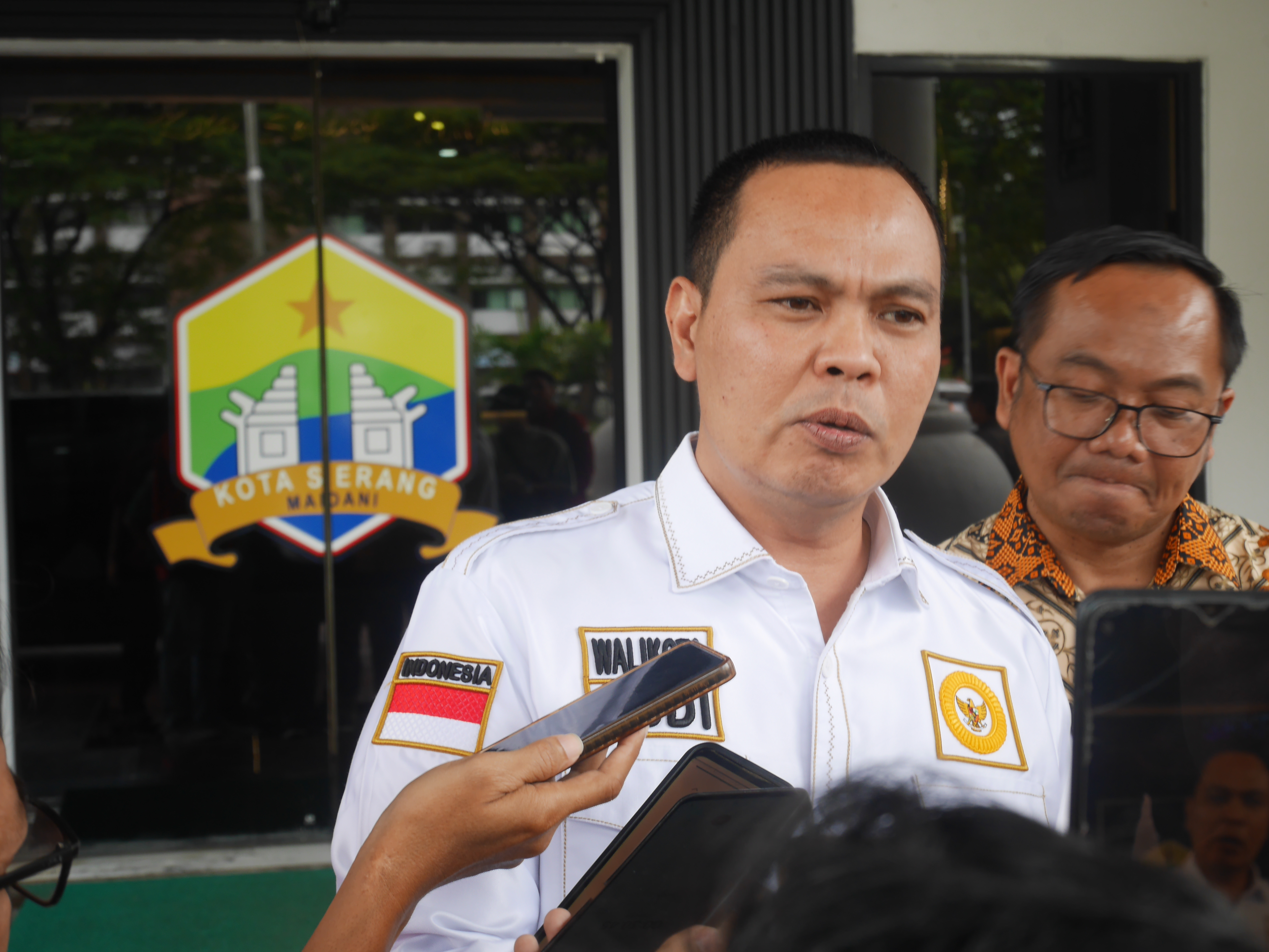 Wali Kota Serang, Budi Rustandi.(Ari Supriadi/tangselpos.id)