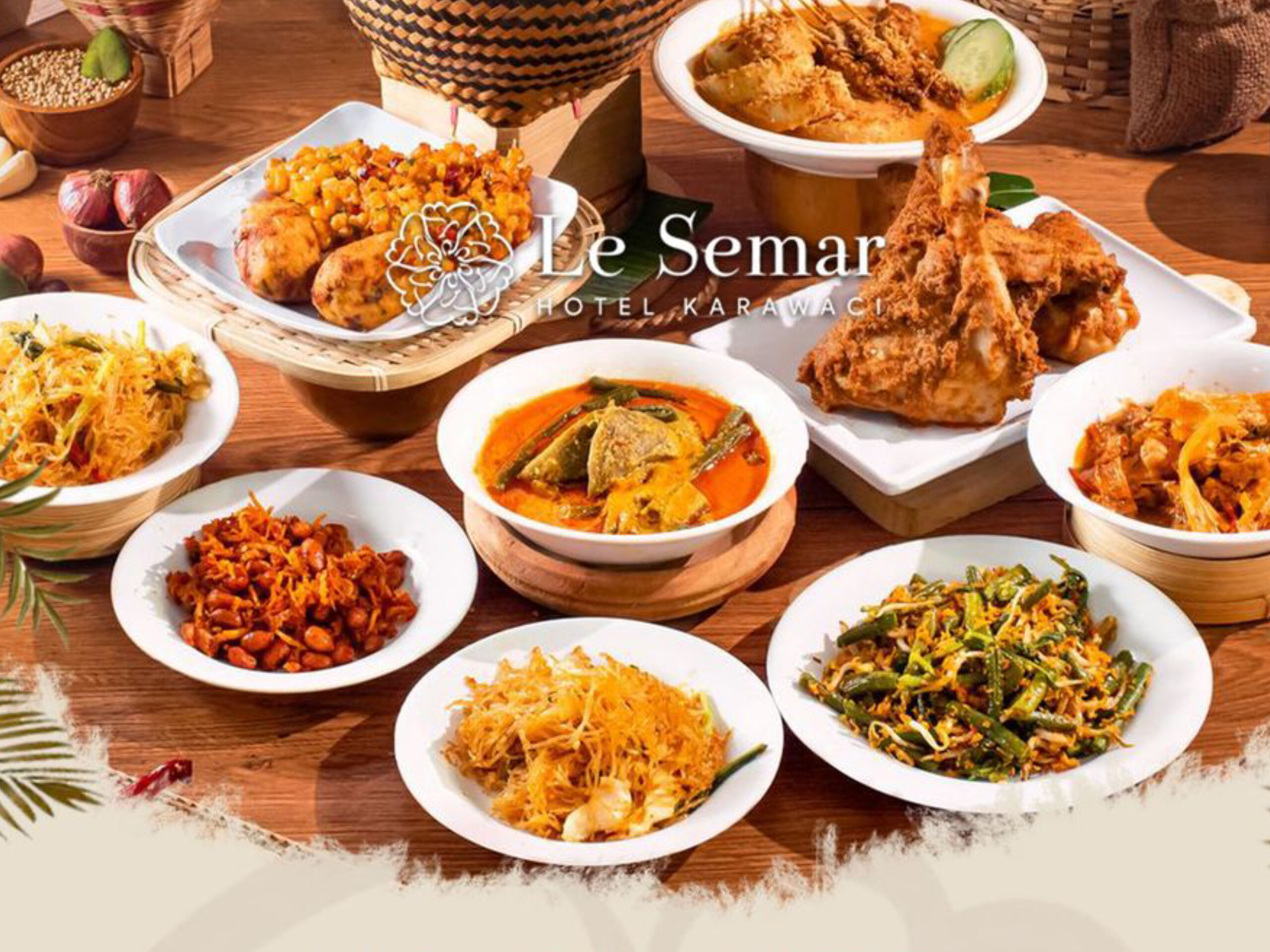 Le Semar menghadirkan paket Buka Puasa Buffet All You Can Eat hanya Rp130.000 net per orang. (tangselpos.id/lim)