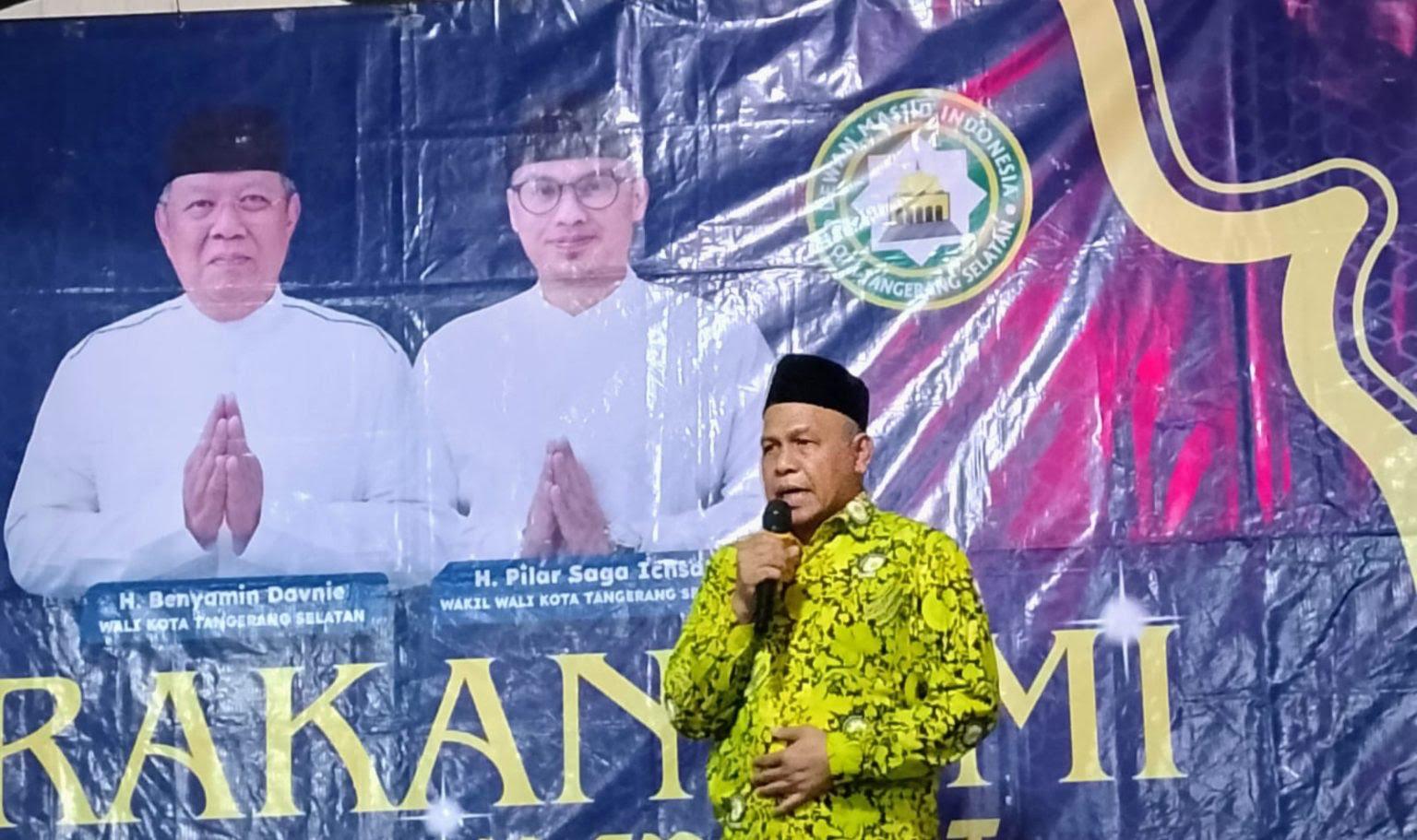 GERAKAN MENGAJI. Dewan Masjid Indonesia (DMI) Kota Tangerang Selatan (Tangsel) kembali menggelar Gerakan Maghrib Mengaji.