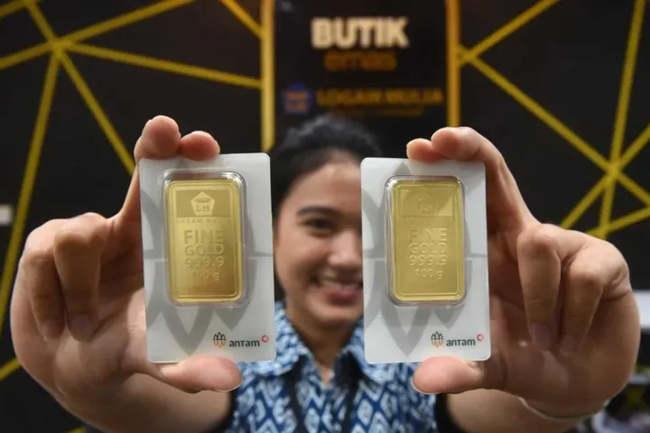 Emas Antam. Foto : Ist