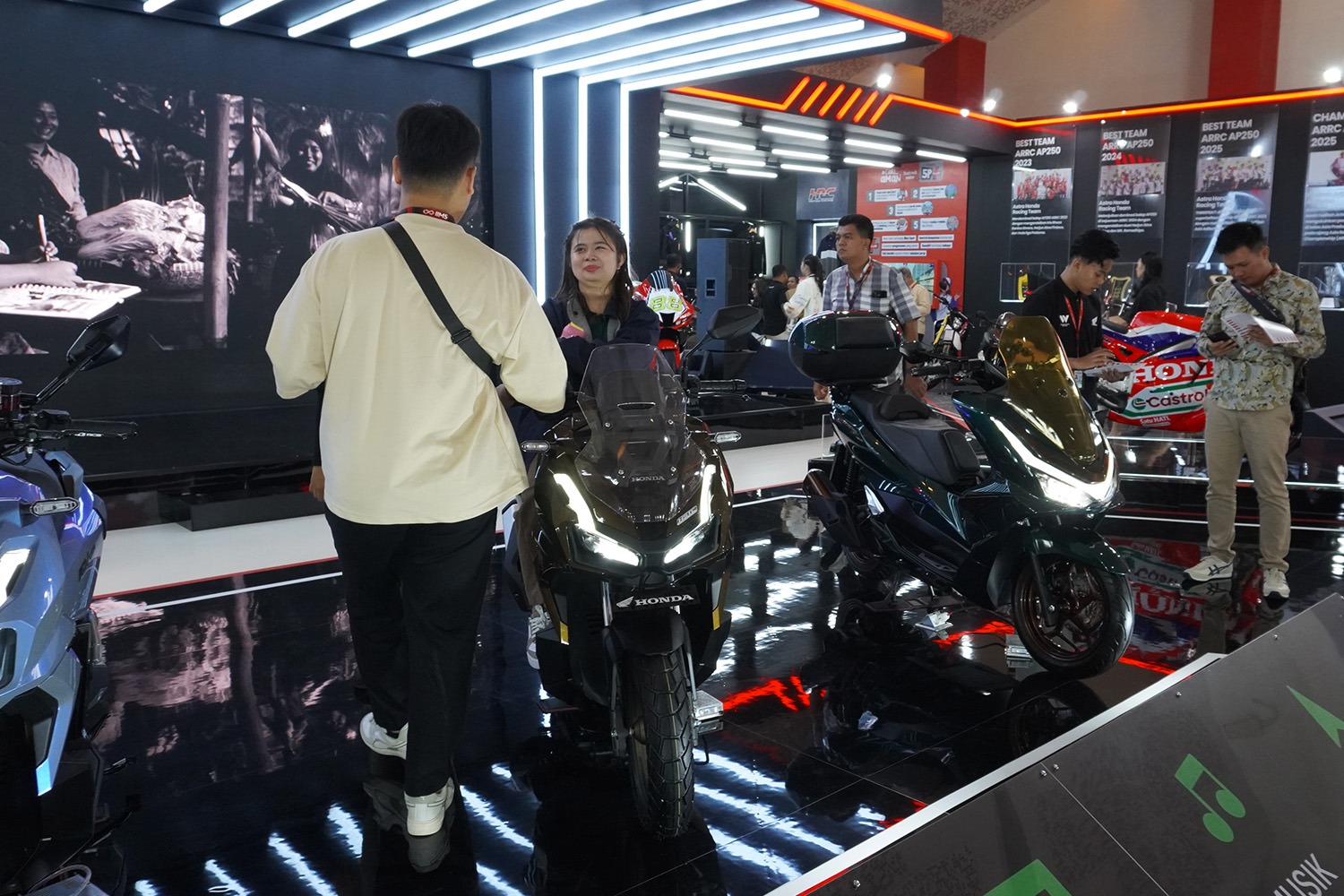 Booth Honda di Indonesia International Motor Show (IIMS) 2026, di JIExpo, Kemayoran, Jakarta.(ist).