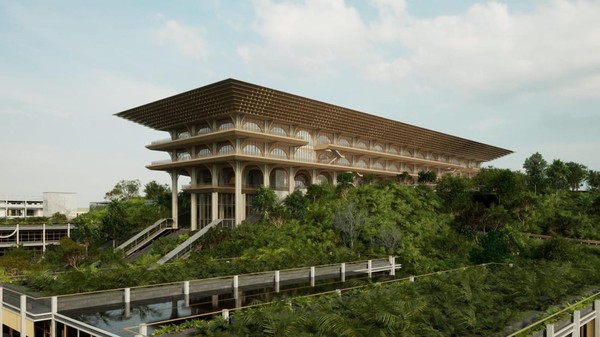 Kantor Wapres di IKN. Foto : Ist