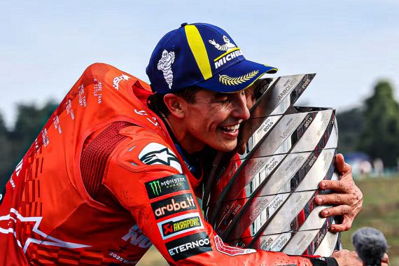 Marc Marquez pembalap tim Ducati. Foto : Ist