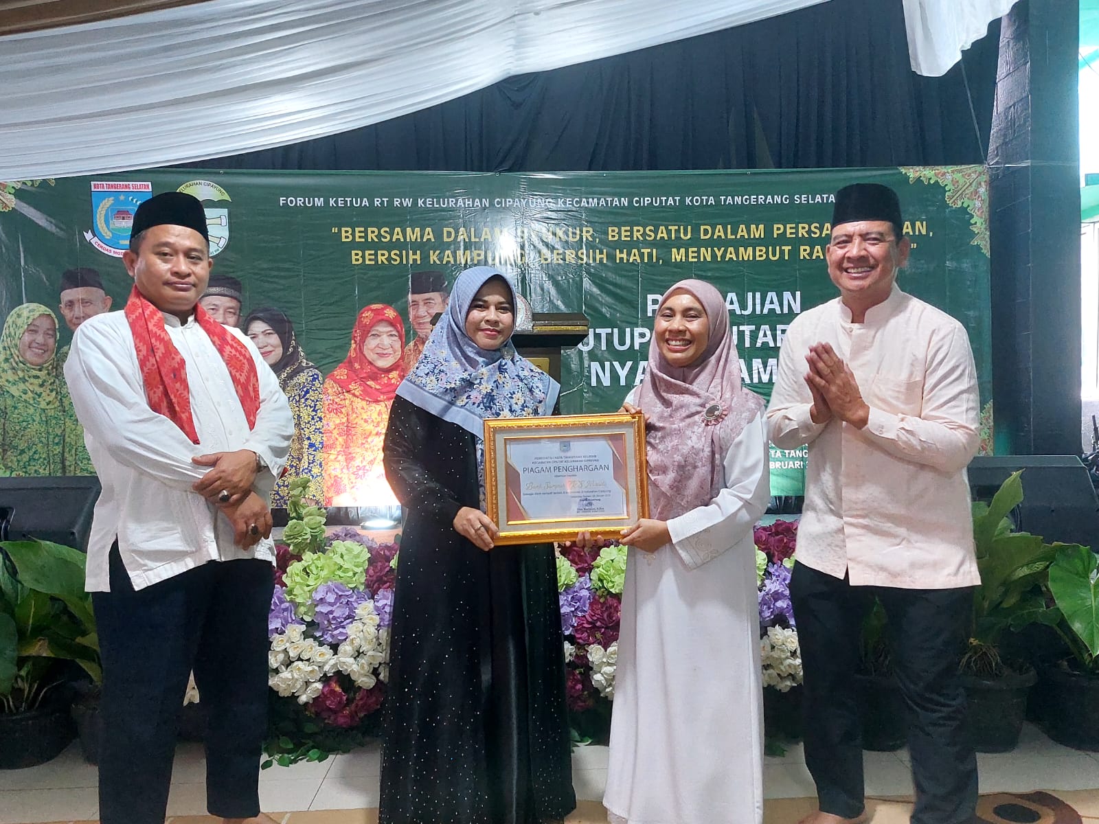 Program Nyaba Kampung di Kelurahan Cipayung. (Ist)
