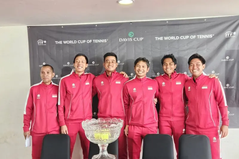 Tim Piala Davis Indonesia. Foto : Ist