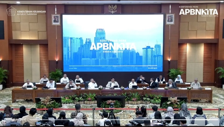Rapat tentang APBN yang dipimpin Menkeu Purbaya. Foto : Ist