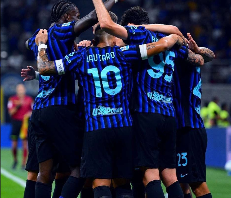 Selebrasi Skuad Inter Milan. Foto : Ist