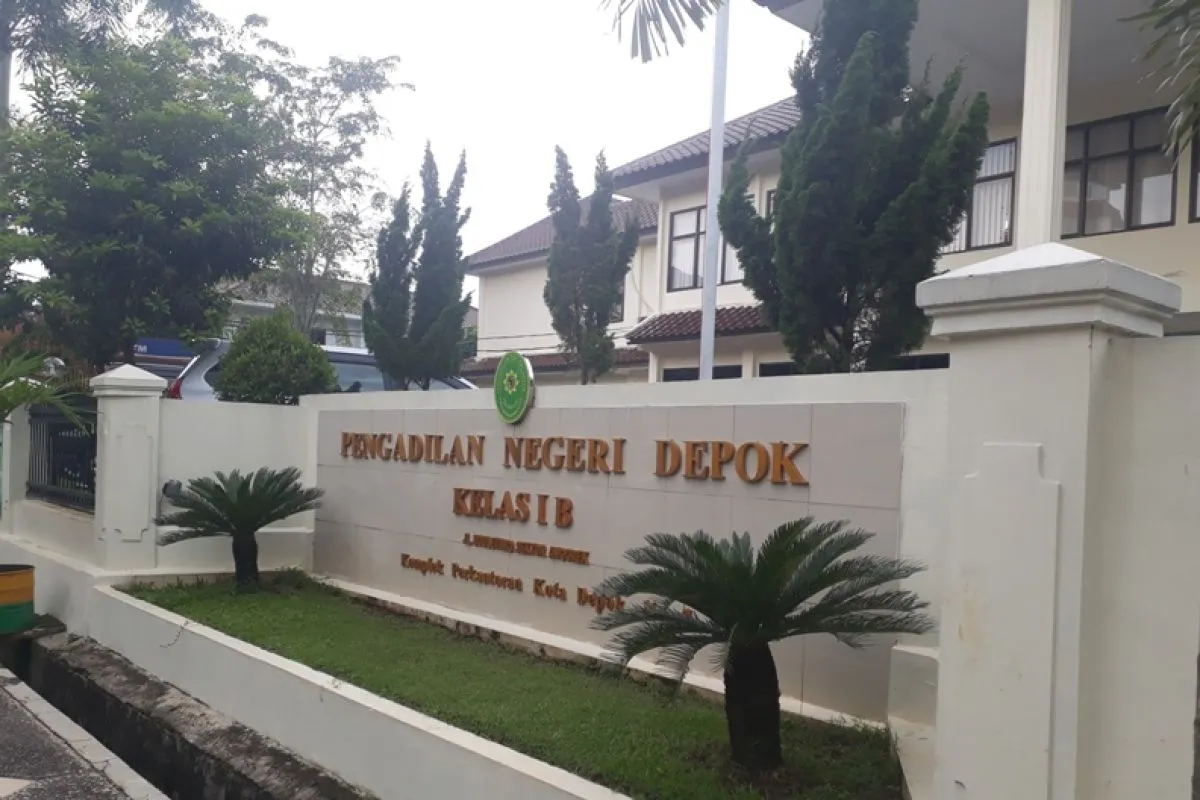 Kantor Pengadilan Negeri Depok. Foto : Ist