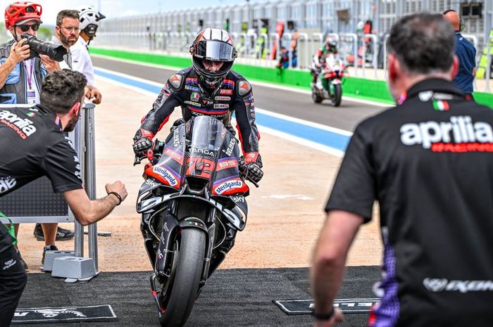 Pembalap Marco Bezzecchi menjadi yang tercepat di MotoGP Brasil 2026. Foto : Ist