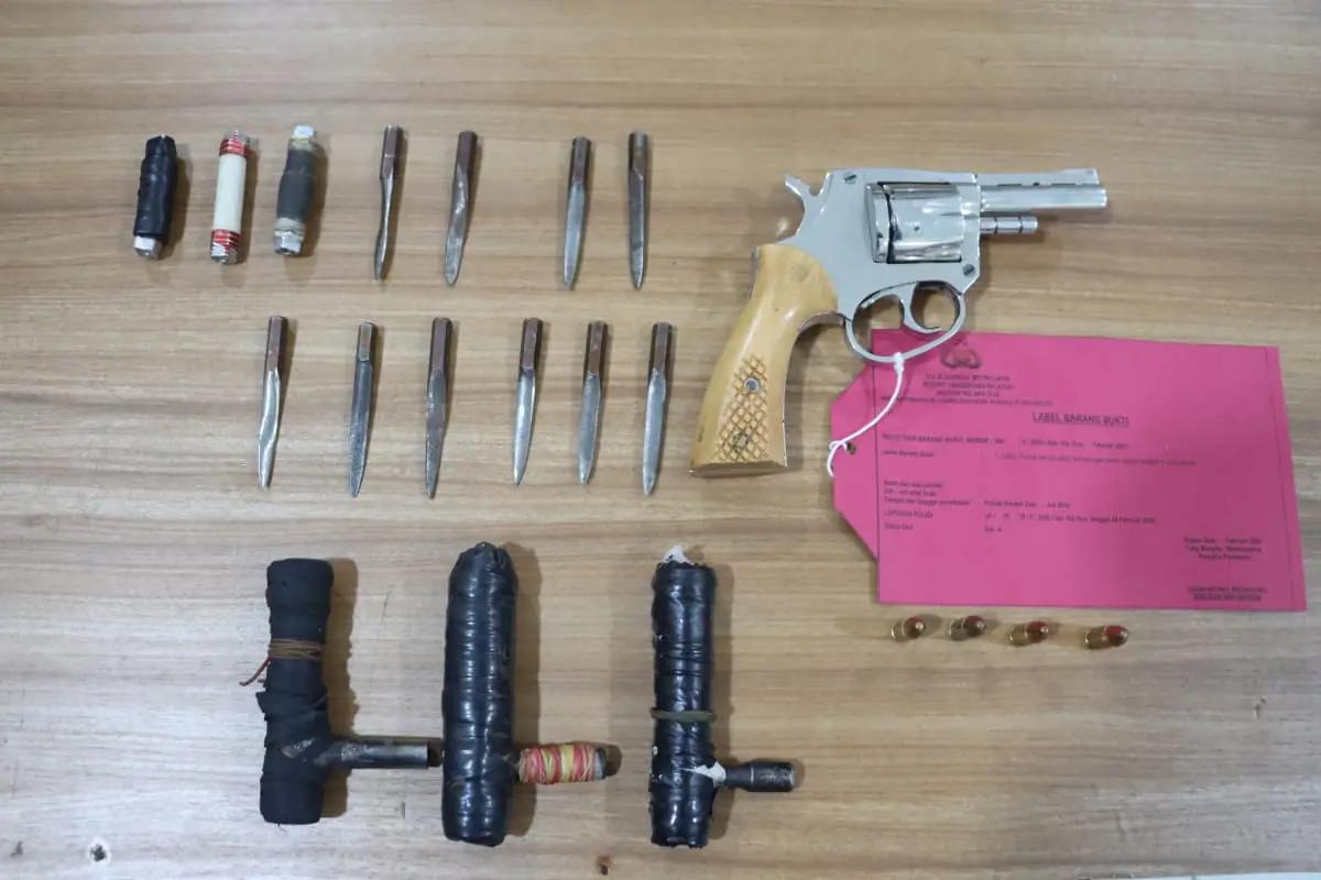 Polres Tamfael ungka kasi curanmor di Kecamatan Kelapa Dua, Kaupaten Tangerang.