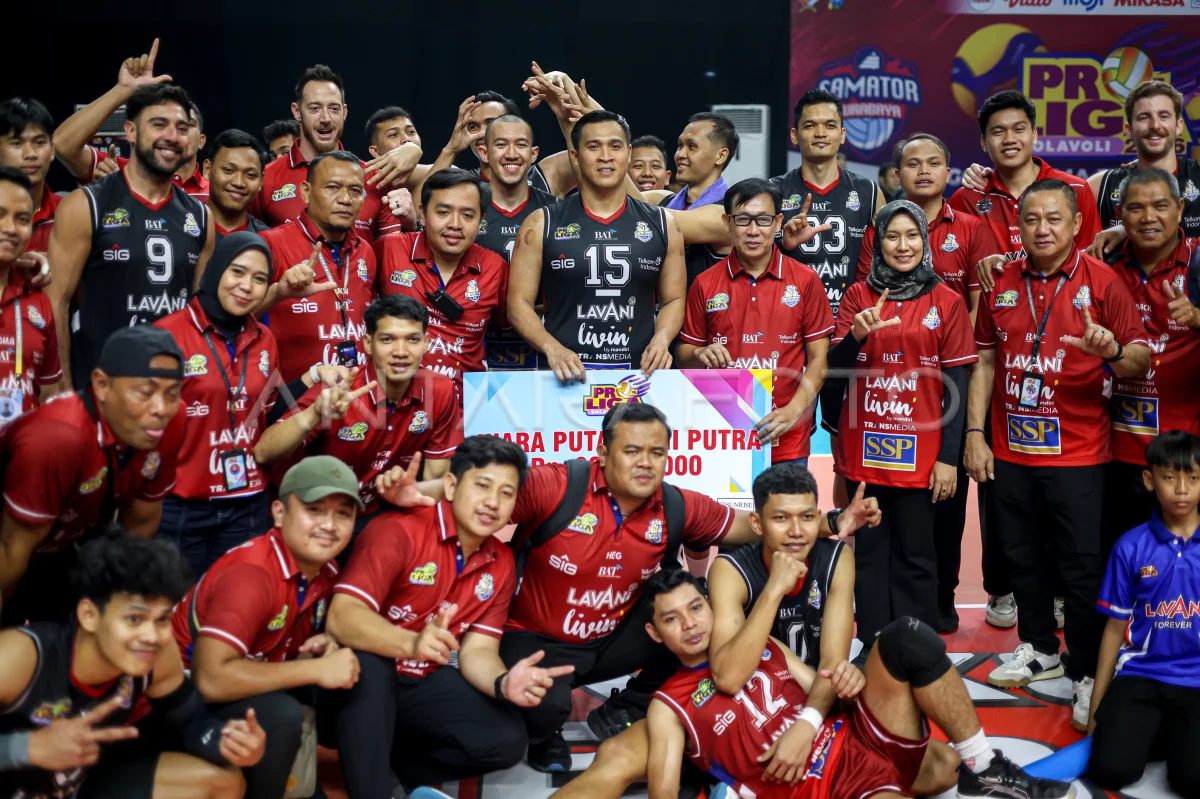 Tim Lavani salah satu kandidat Juara Proliga Putra 2026. Foto : Ist