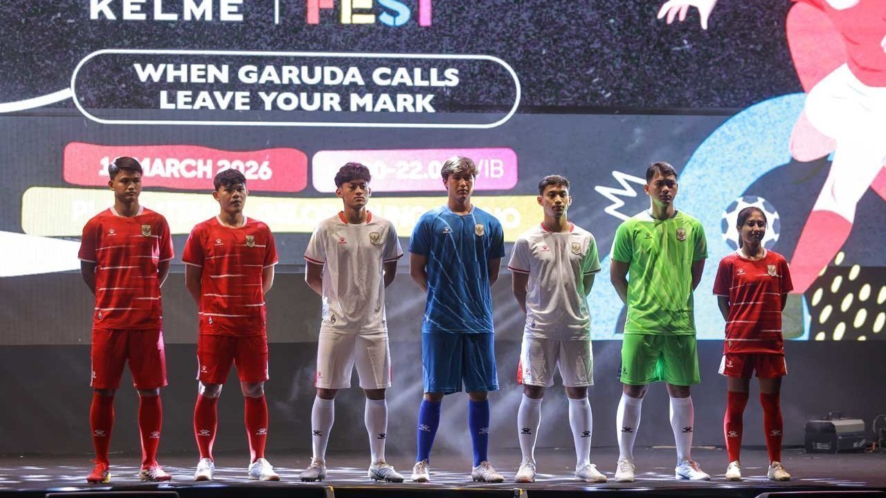 Jersey terbaru Timnas Indonesia. Foto : Ist