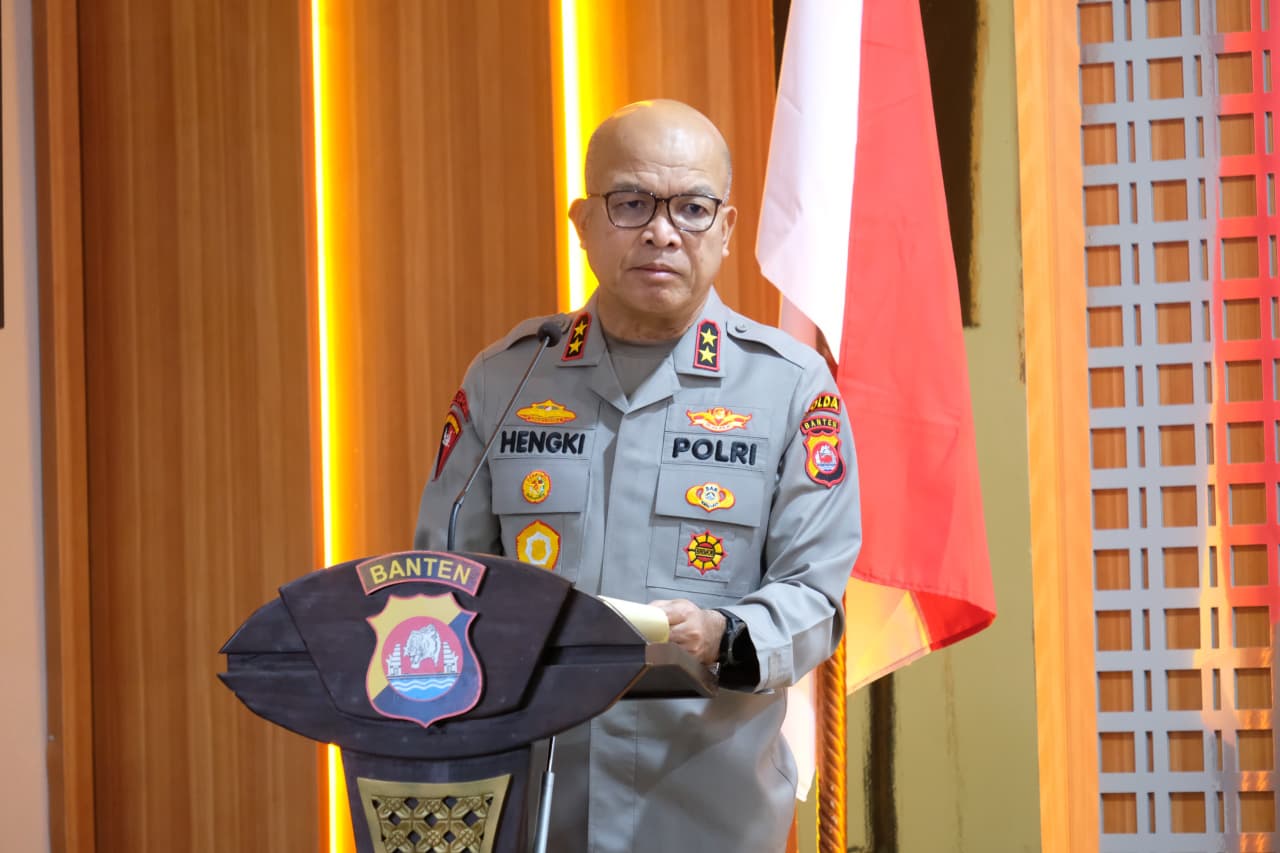 Kapolda Banten, Irjen Pol Hengki.(Istimewa)