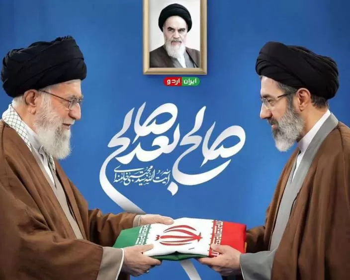 Mojtaba Khamenei (kanan) yang resmi menjadi pemimpin ketiga Republik Islam Iran. Foto : Ist