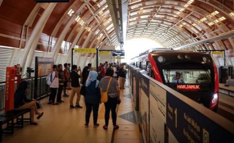 Kereta LRT Jabodetabek. Foto : Ist