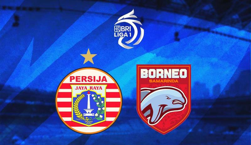 Laga Persija vs Borneo Fc berakhir seri 2-2. Foto : Ist