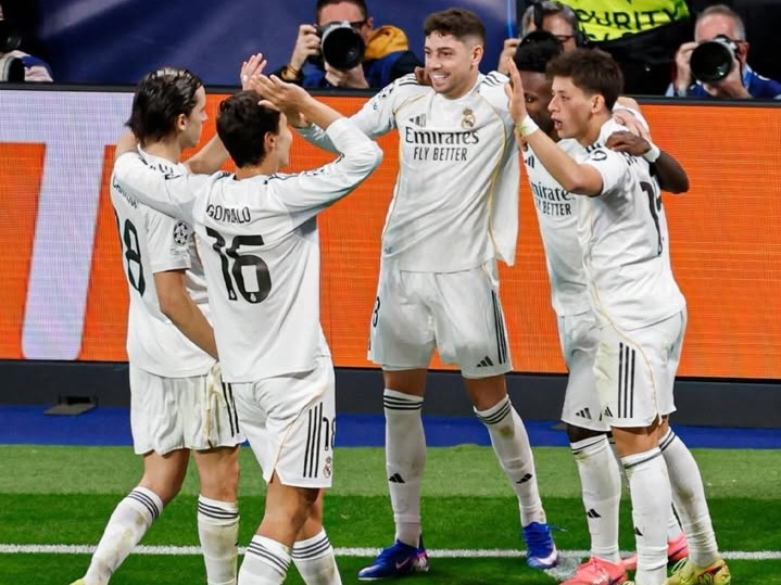 Skuad Real Madrid siap rebut 3 poin saat jamu Getafe. Foto : Ist