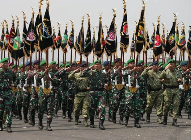 Ilustrasi pasukan TNI. Foto : Ist