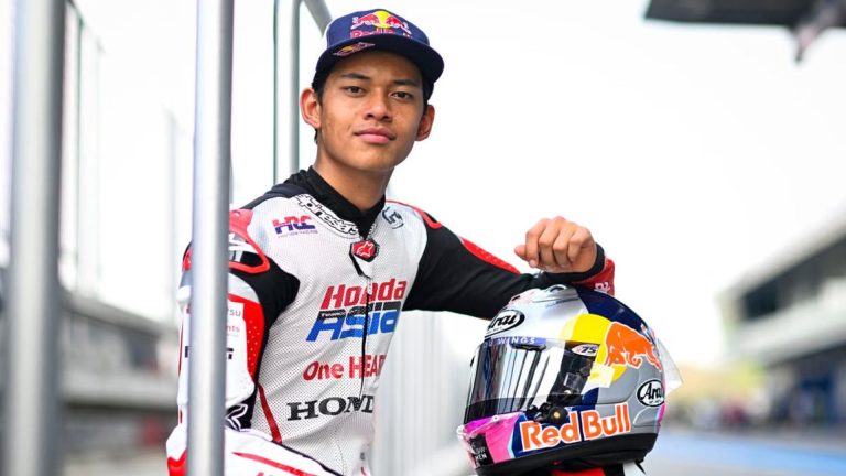 Pembalap Indonesia di Moto3 Veda Ega Pratama. Foto : Ist