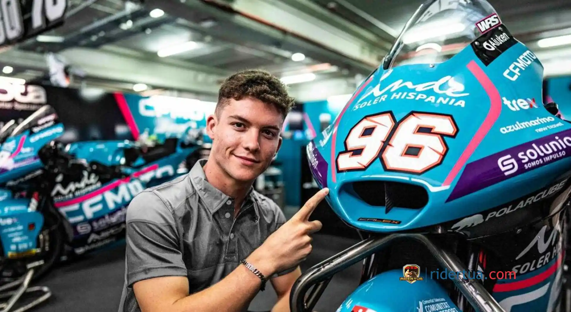 Dani Holgado resmi bergabung ke Gresini Racing. Foto : Ist