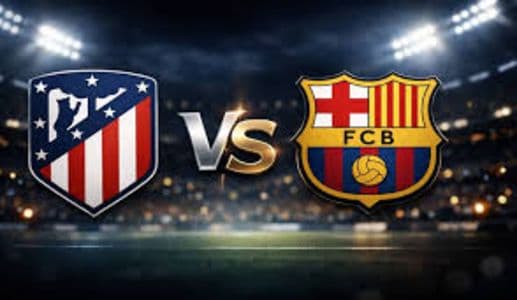 Laga Atletico Madrid vs Barcelona akan digelar pada Minggu (5/4/2026). Foto : Ist