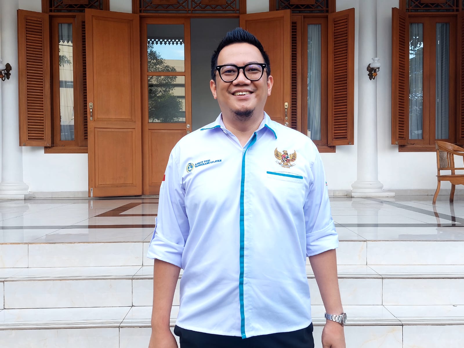 Ketua Askot PSSI Tangsel, Erlangga Yudha Nugraha. Foto : Ist