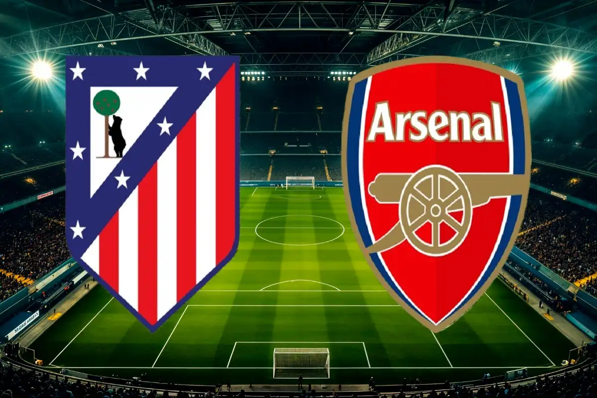 Laga Atletico Madrid vs Arsenal bermain imbang 1-1. Foto : Ist