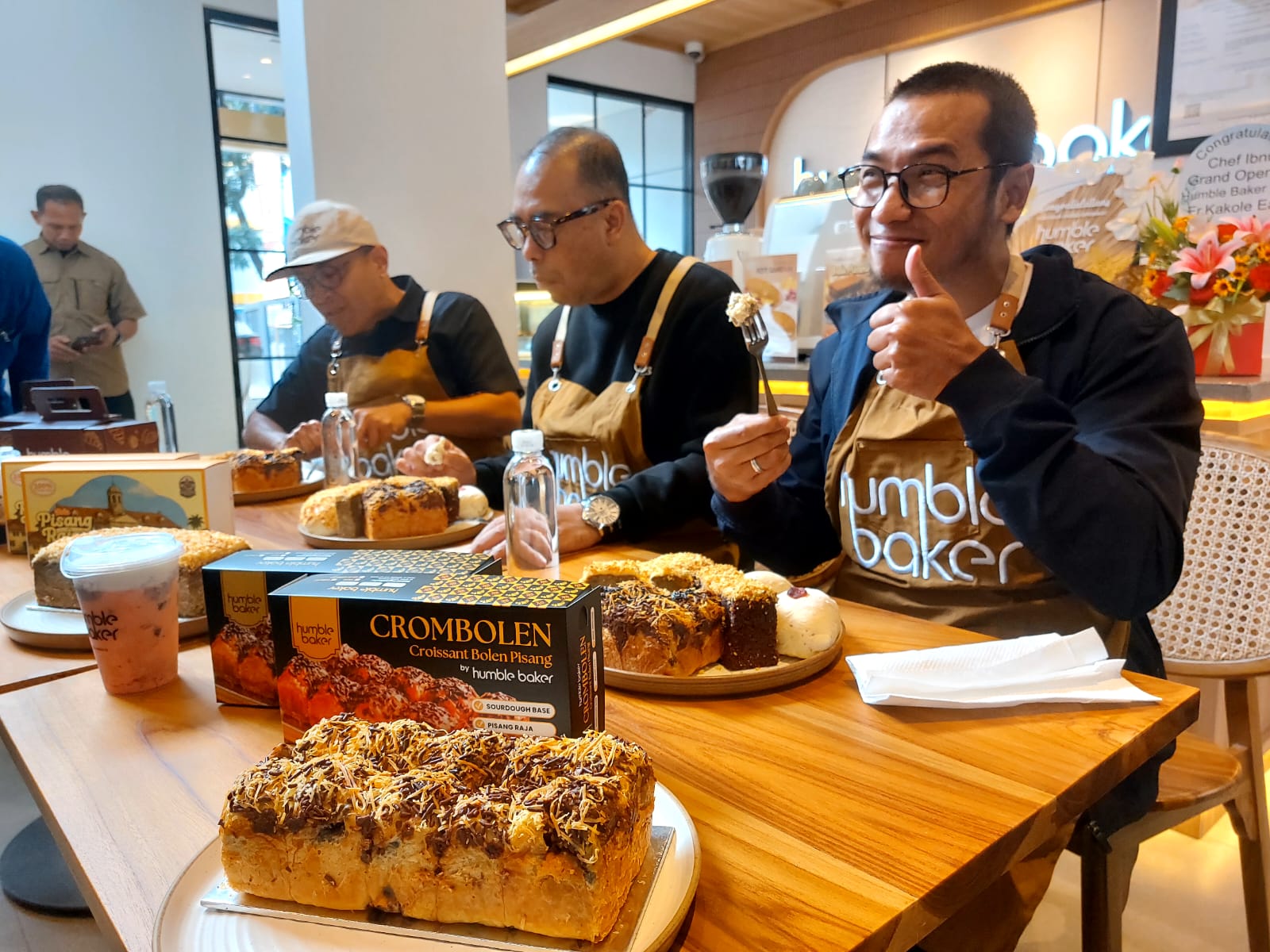 Brand bakery artisan, Humble Baker, resmi membuka outlet keduanya di kawasan Anggrek Loka, BSD, Kota Tangerang Selatan. Foto : Ist