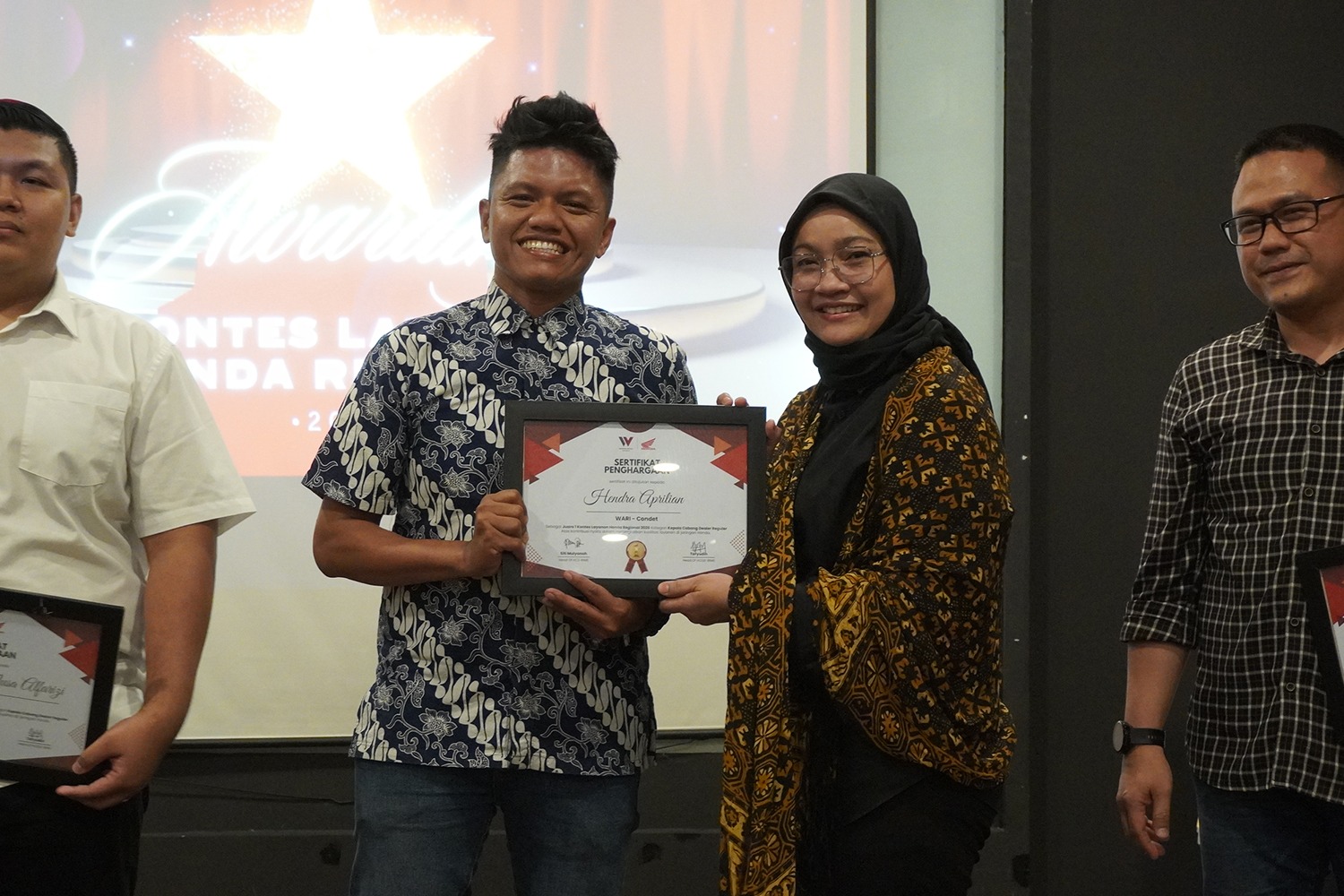 Prestasi KLHR jadi motivasi jaringan dealer dan AHASS WARI.(ist).