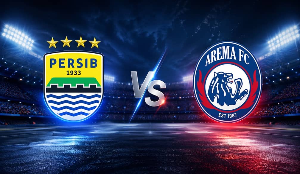 Laga tuan rumah Persib vs Arema FC akan digelar Jumat (24/4/2026) Stadion Gelora Bandung Lautan Api. Foto : Ist