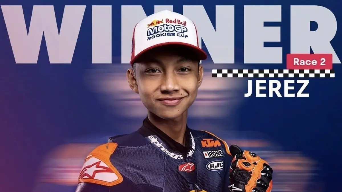 Pembalap kebanggaan Indonesia Muhammad Kiandra Ramadhipa,. Foto : Ist