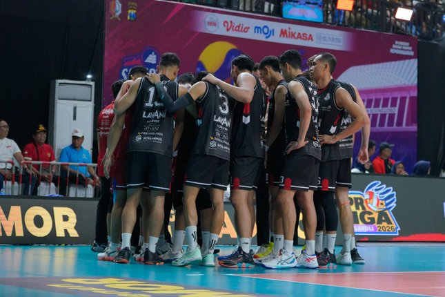 Tim Jakarta LavAni Livin Transmedia menang 3-0 dari Jakarta Garuda Jaya. Foto : Ist
