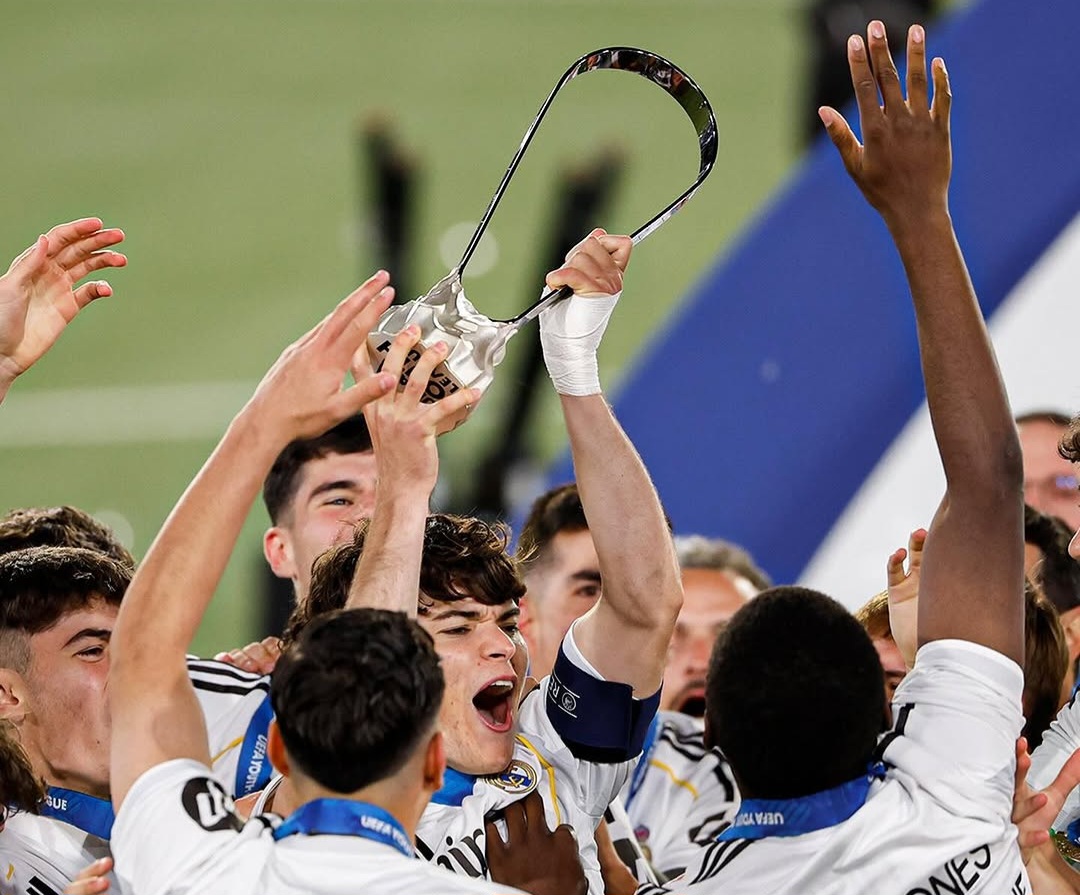Real Madrid sukses meraih gelar UEFA Youth League 2026. Foto ::Ist